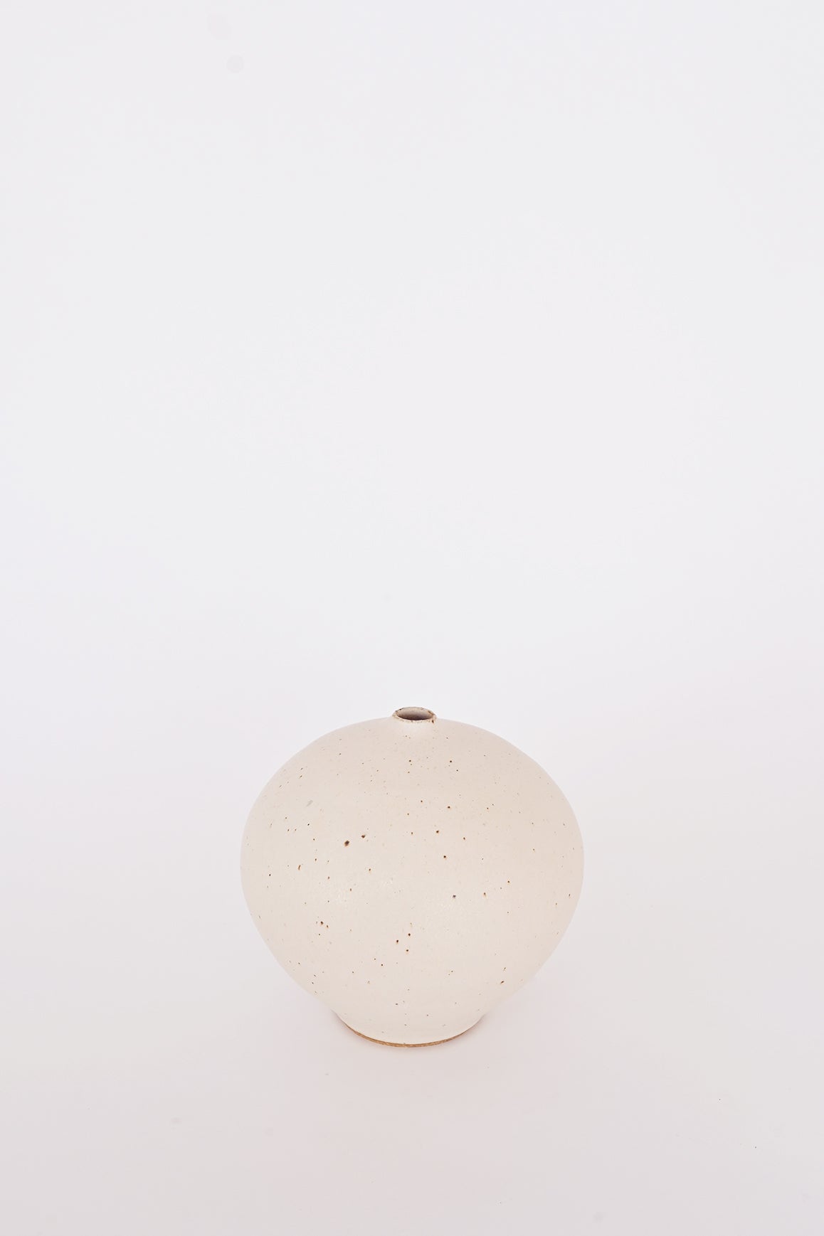 Green Vessel No. 8 in warm white by Dana Chieco at Abacus Row Handmade Jewelry