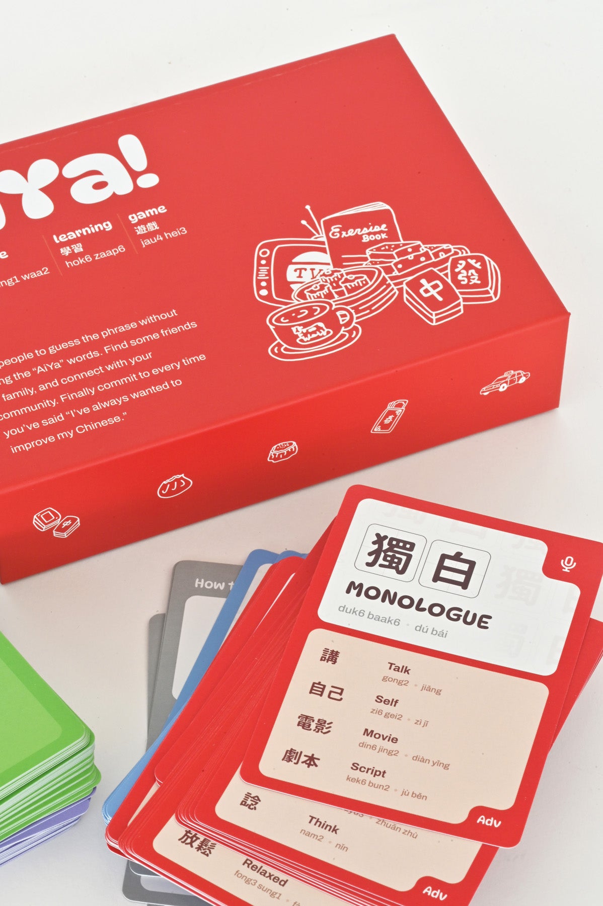 AiYa Card Game Details by Derrick Ho at Abacus Row Handmade Jewelry