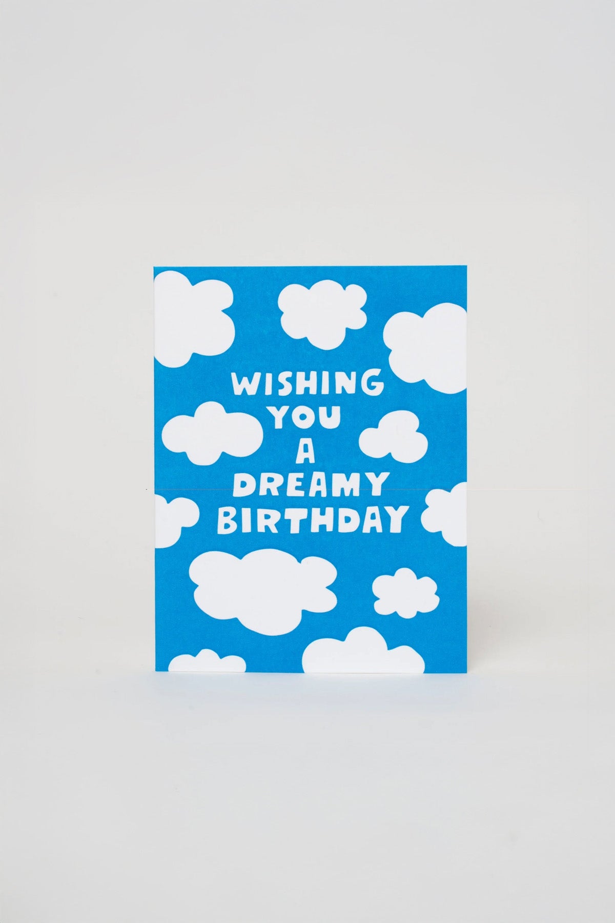 Dreamy Birthday Clouds Card by Egg Press MFG at Abacus Row Handmade Jewelry