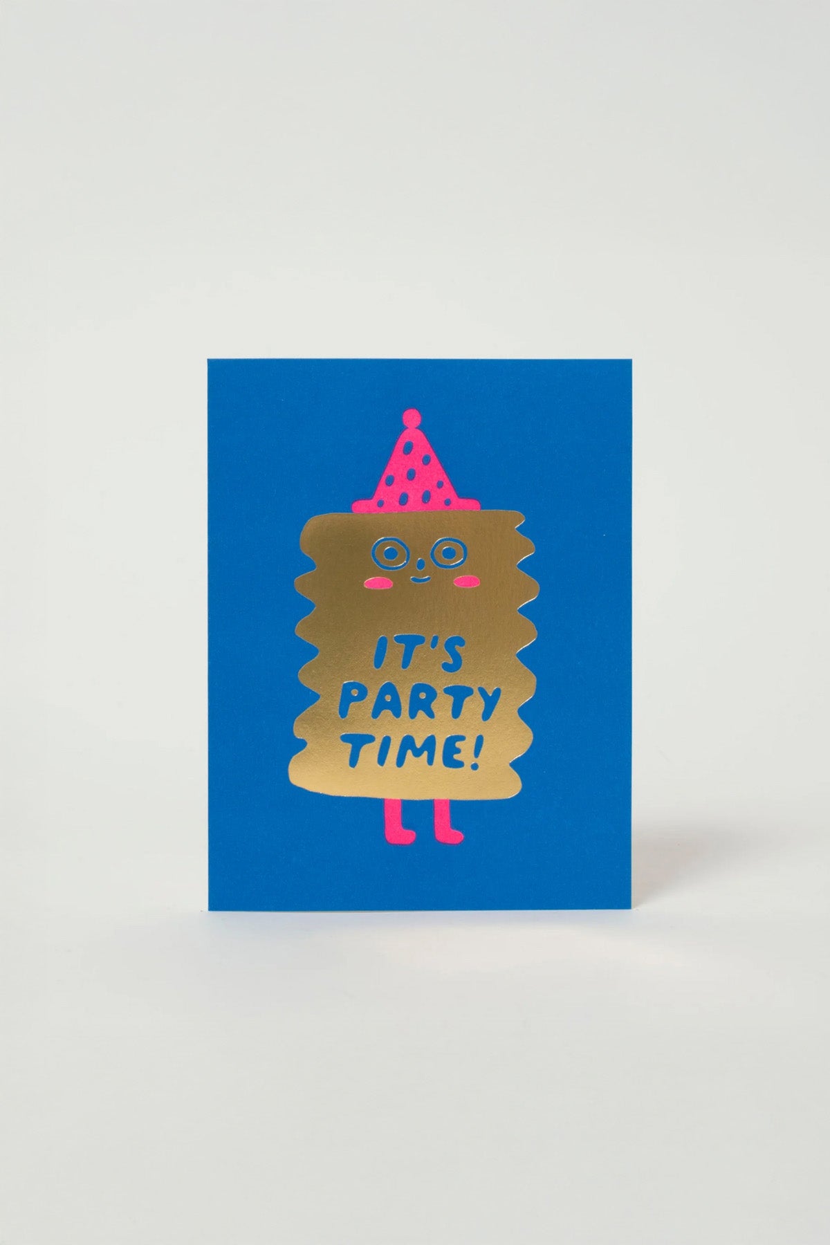 Party Time Birthday Card by Egg Press MFG at Abacus Row Handmade Jewelry