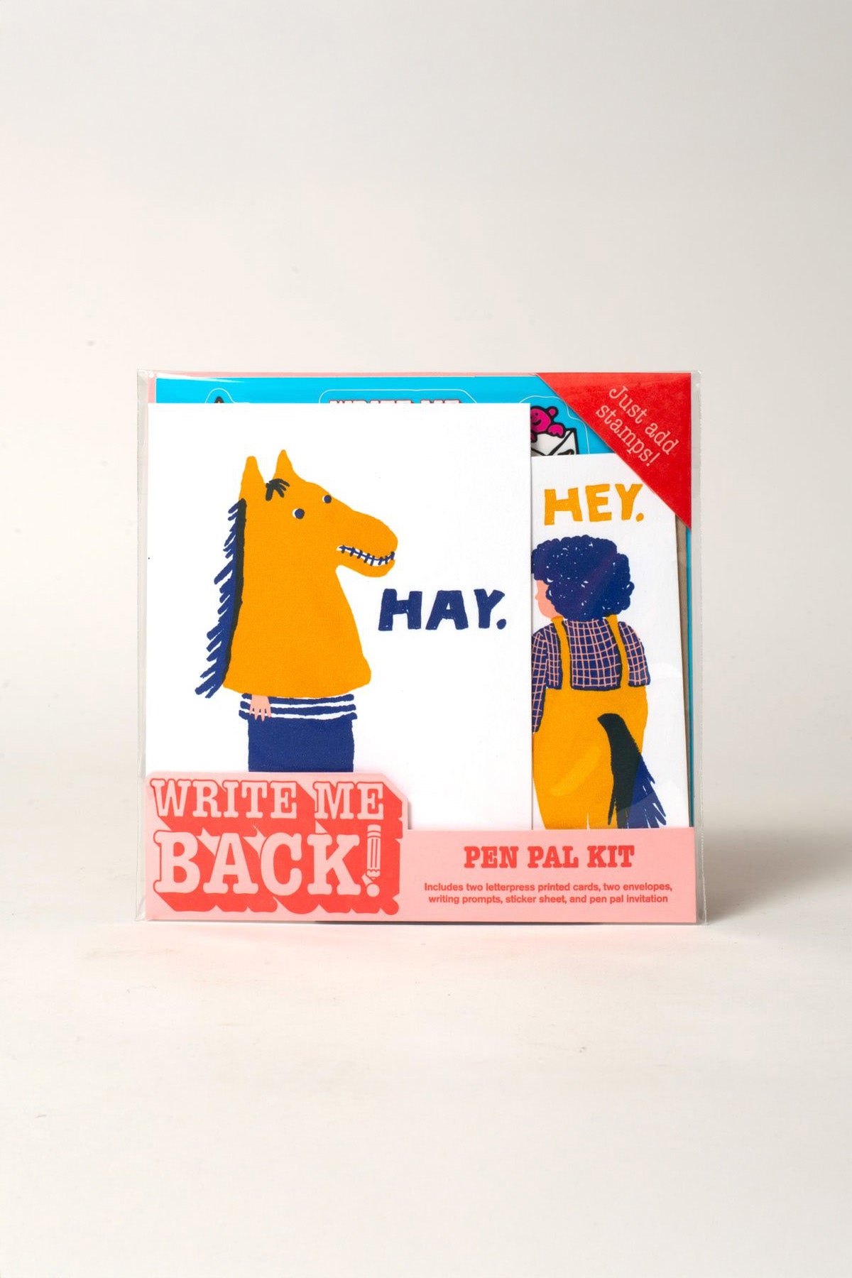 Hey Horsey, Hey Write Me Back pen pal Kit by Egg Press MFG at Abacus Row Handmade Jewelry