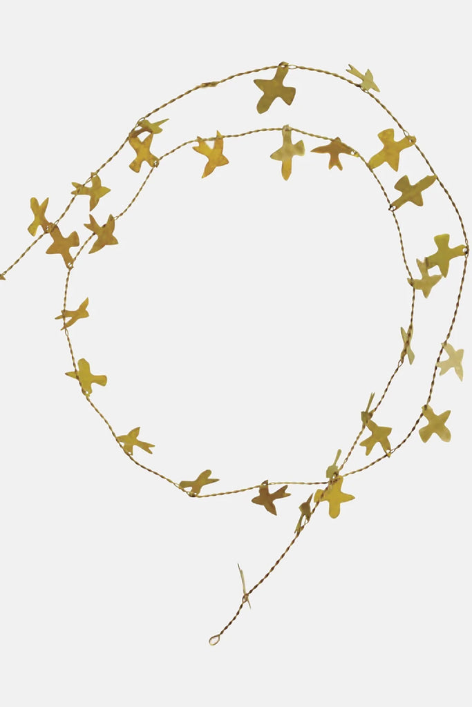 Brass Bird Garland