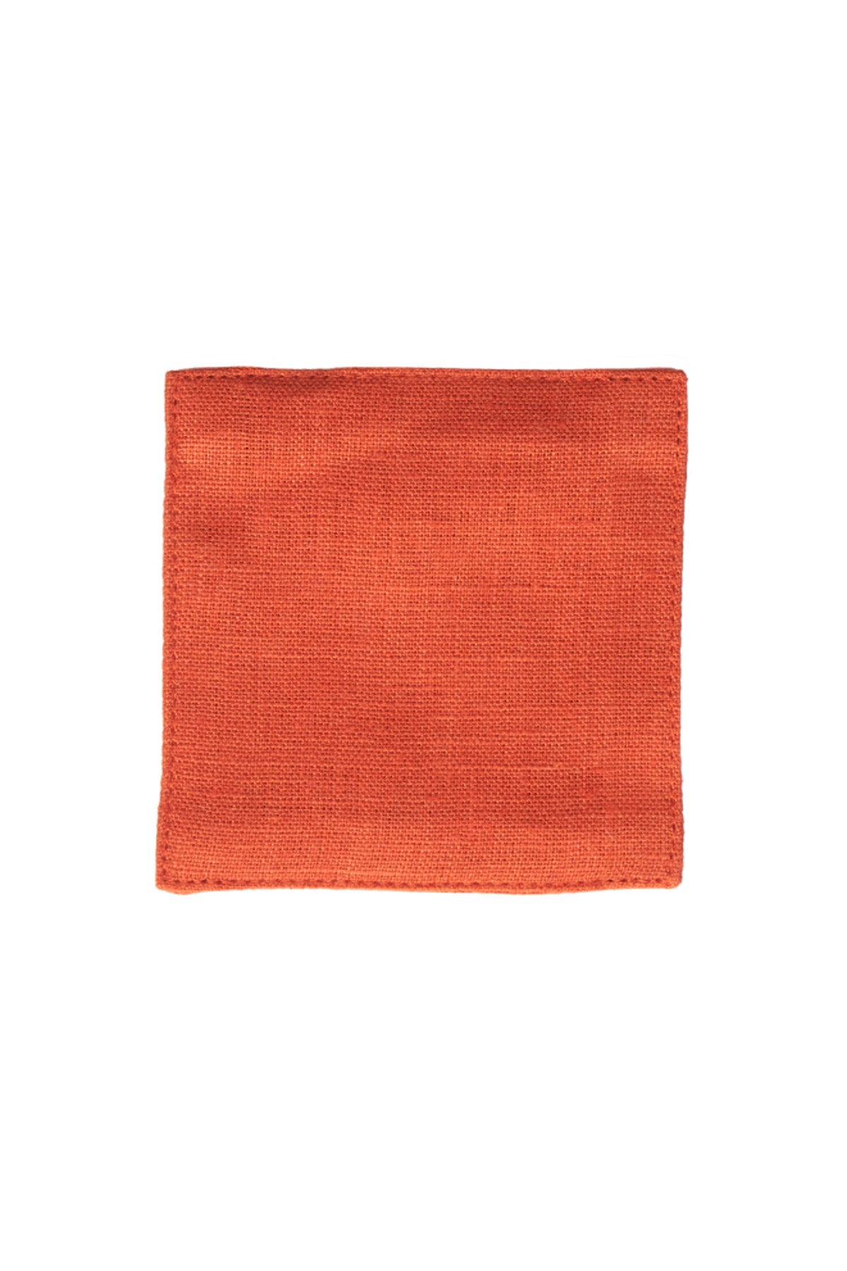 Orange Linen Coasters by Fog Linen at Abacus Row Handmade Jewelry