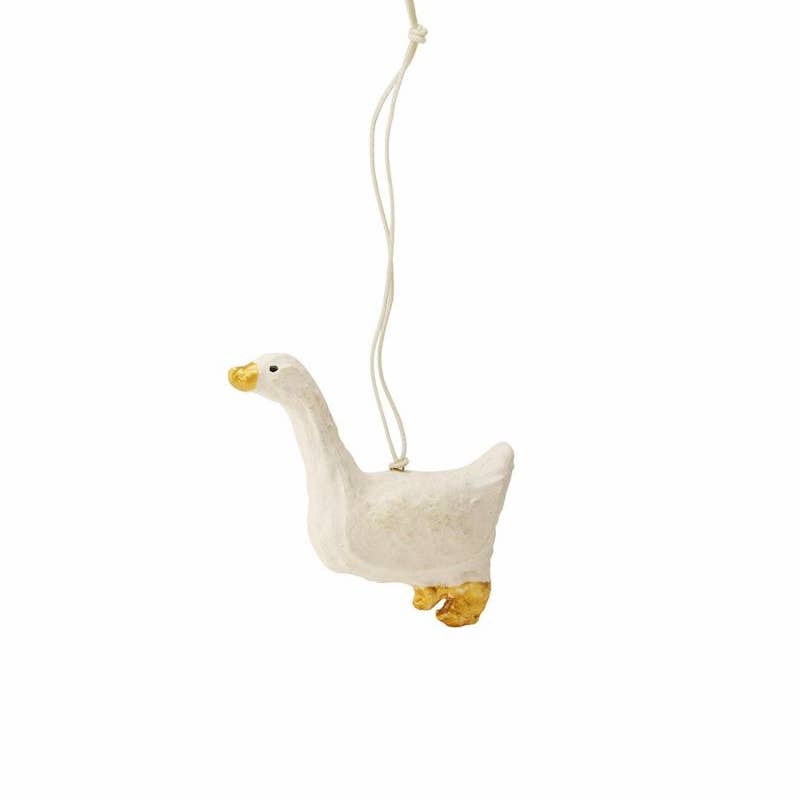 Duck Ornament by Fog Linen at Abacus Row