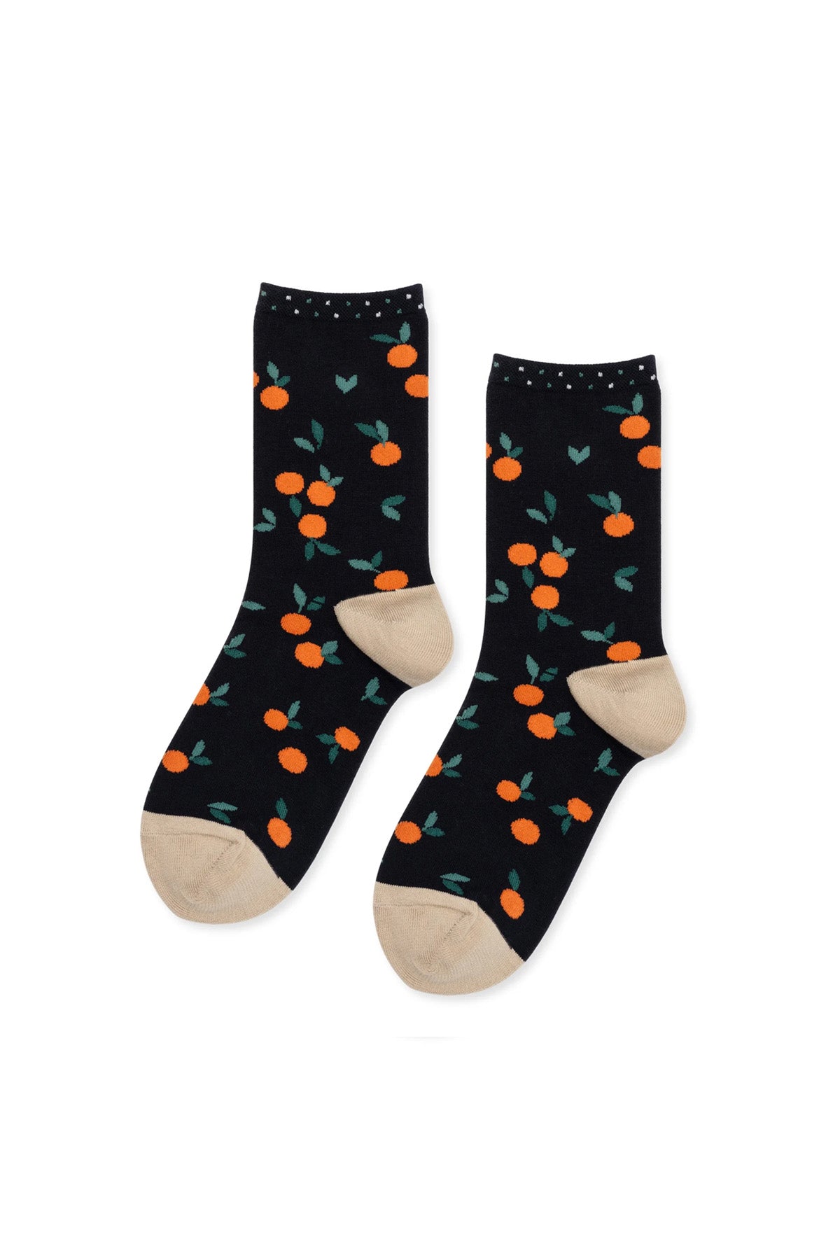 Hansel from Basel Navy Cutie Crew Socks at Abacus Row Handmade Jewelry