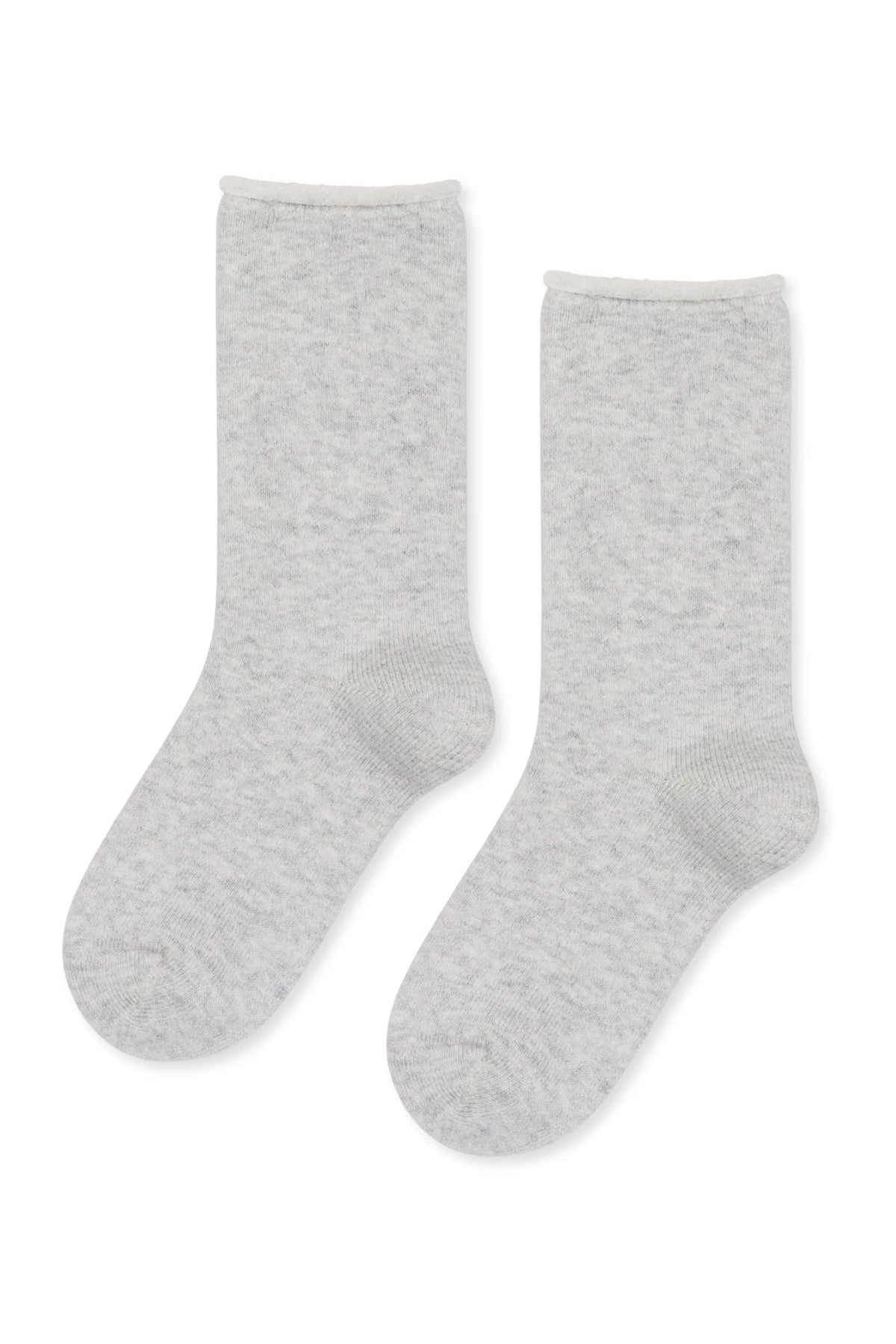 Heather Hoodie Wool Crew Socks by Hansel from Basel at Abacus Row