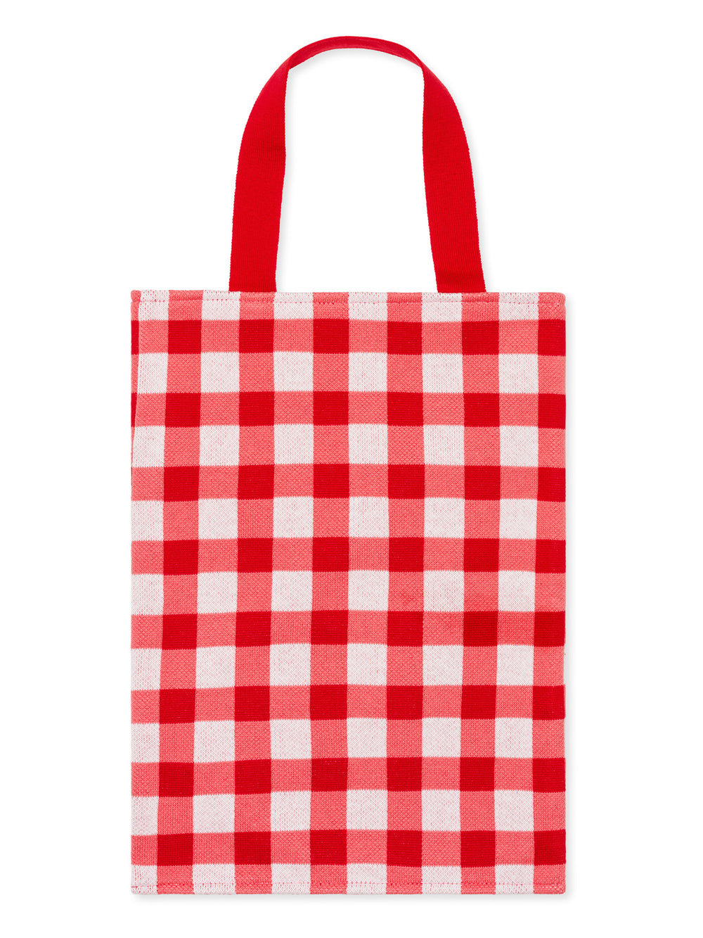 Hansel from Basel Red Gingham Tote Bag at Abacus Row Jewelry