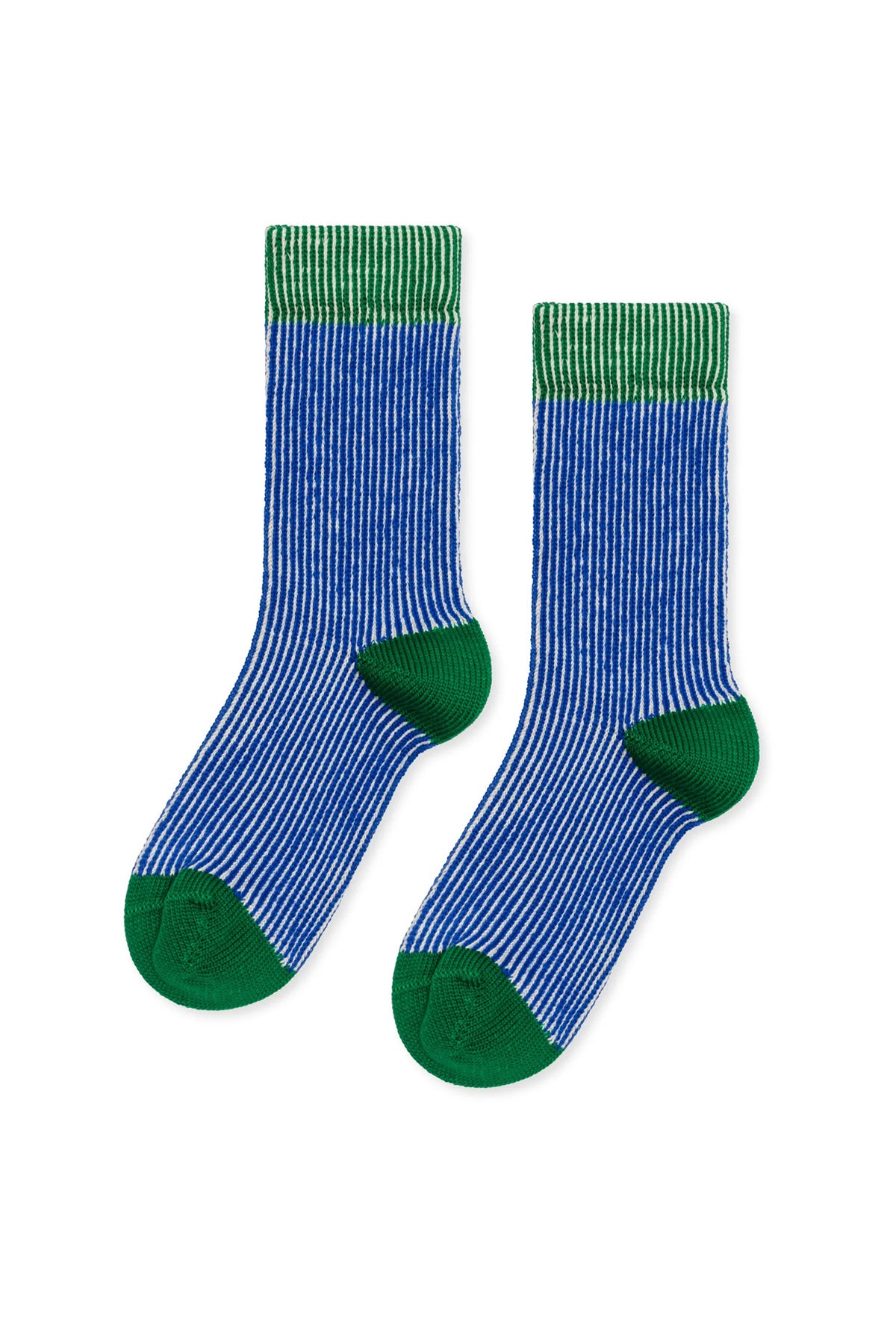 Umbrella Crew Socks - Cobalt