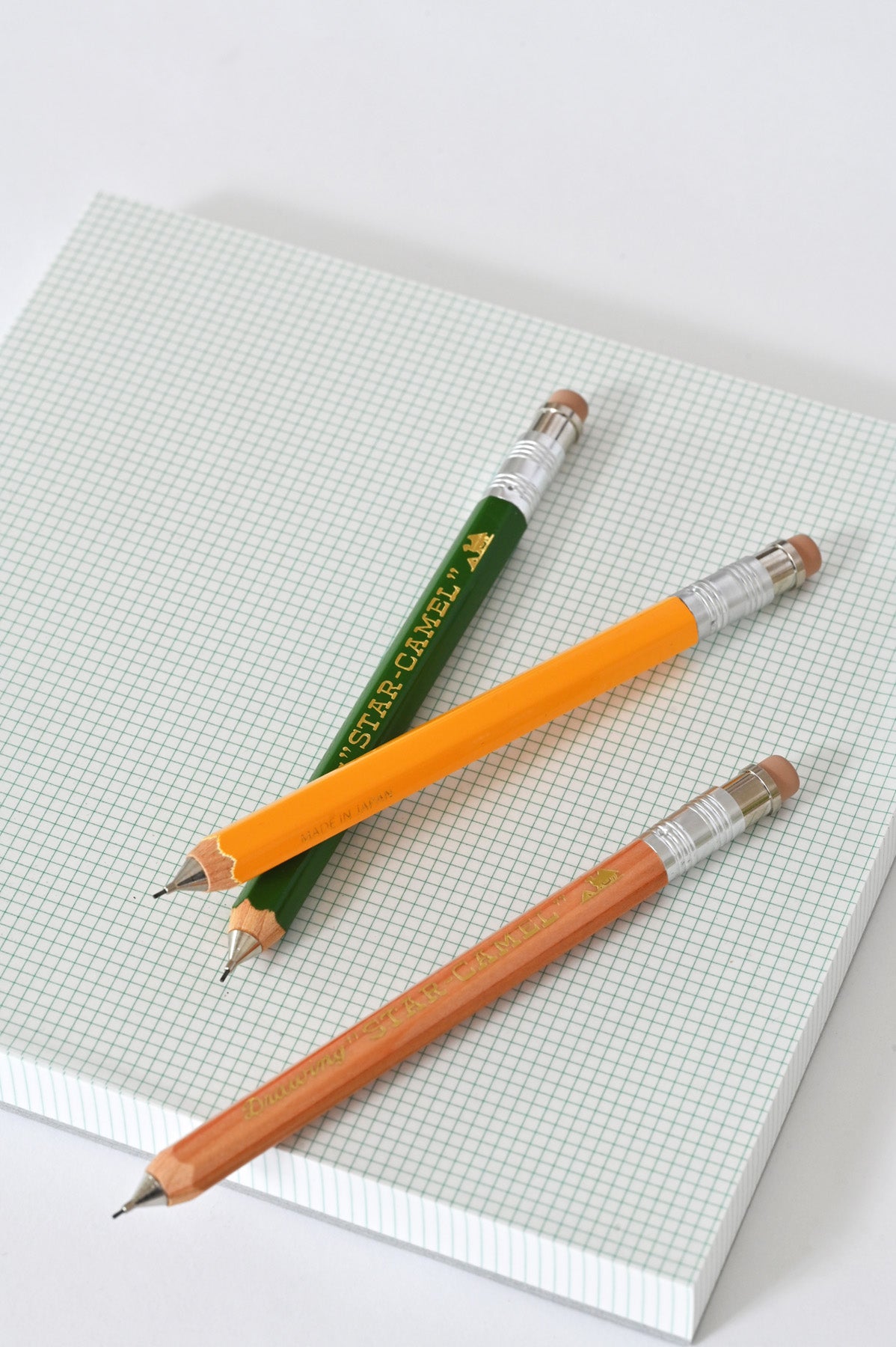 Star-Camel half-size wooden mechanical pencil at Abacus Row Handmade Jewelry