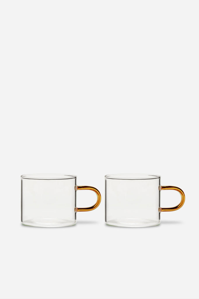 Lotta Tea Cup Set - Amber
