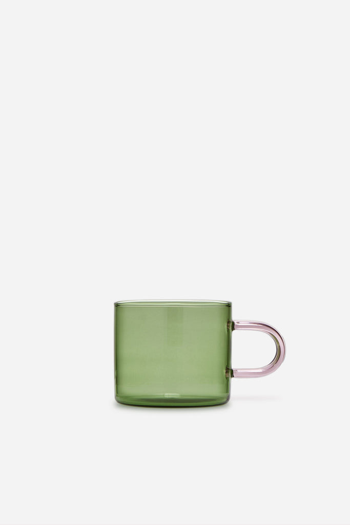 Lotta Tea Cup Set - Green Pink