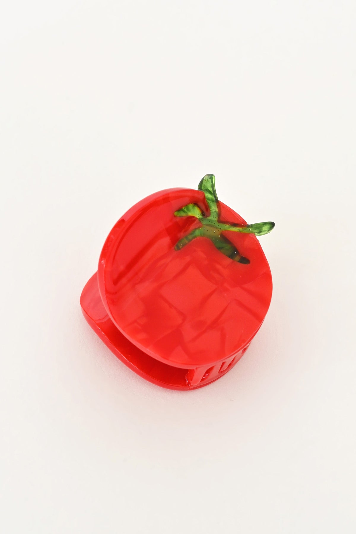 Mini Tomato Hair Claw Clip by Jenny Lemons at Abacus Row Jewelry