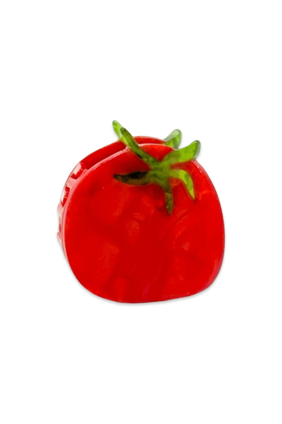 Mini Tomato Hair Claw Clip by Jenny Lemons at Abacus Row Jewelry
