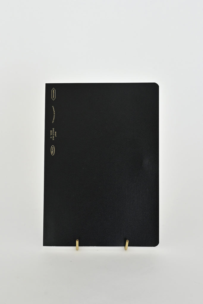 Half-Year Notebook A5 - Black