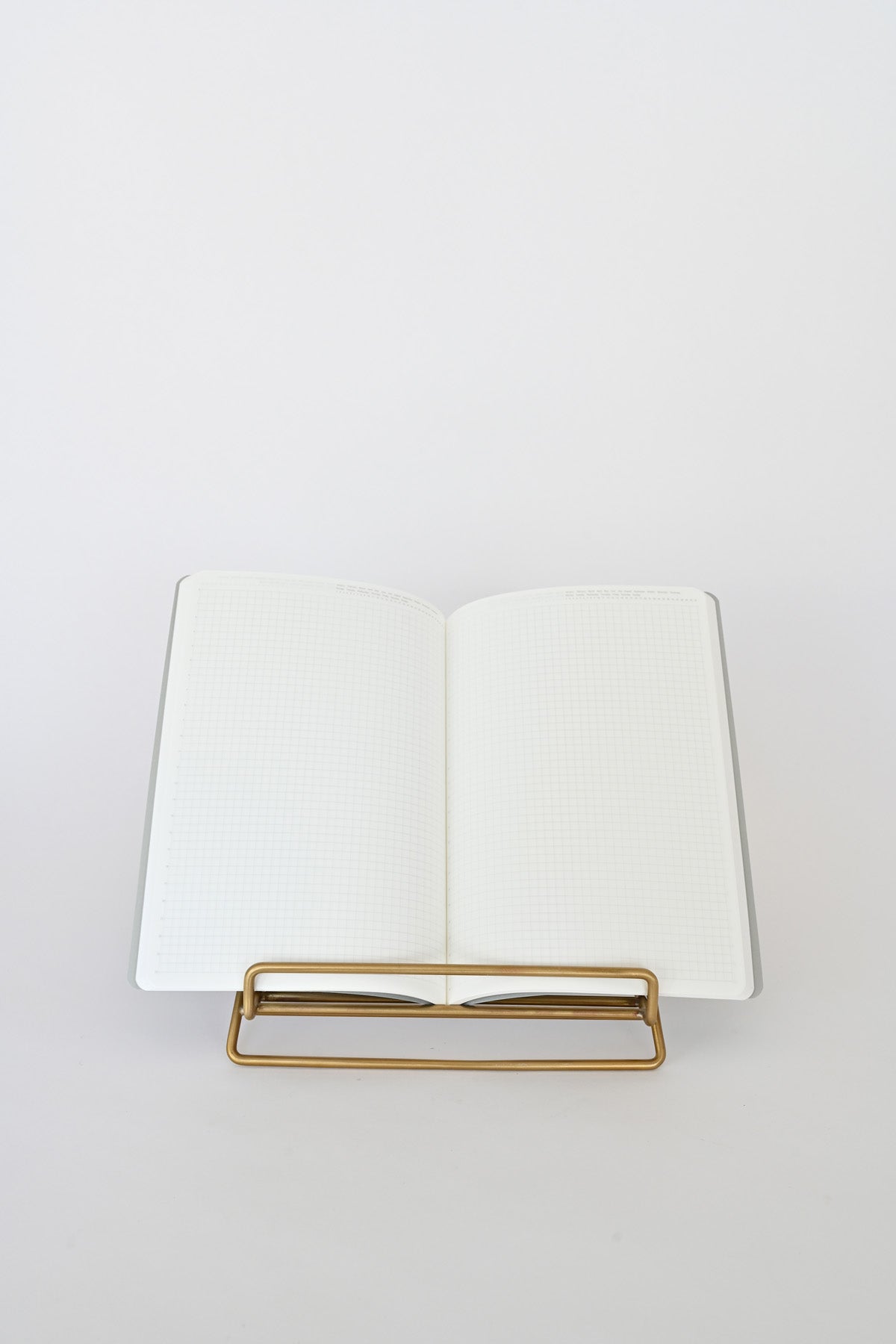 Open Half-Year Notebook A5 in Black by Stology at Abacus Row Handmade Jewelry