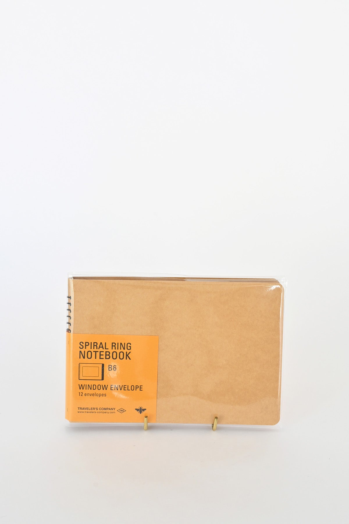 B6 Window Envelope Notebook front view by Traveler’s Company at Abacus Row