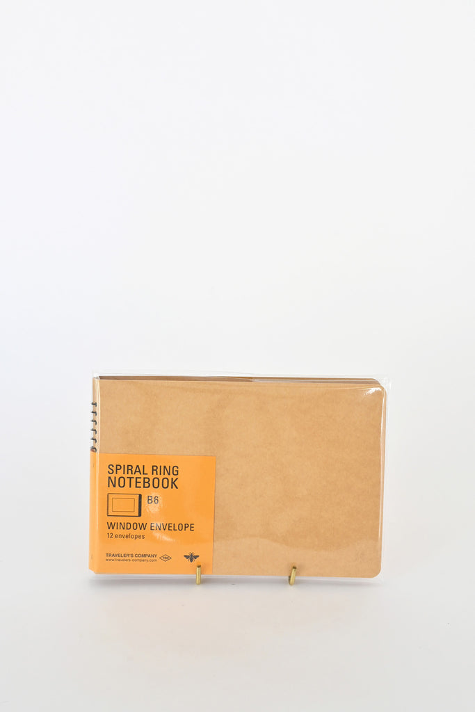 B6 Window Envelope Notebook