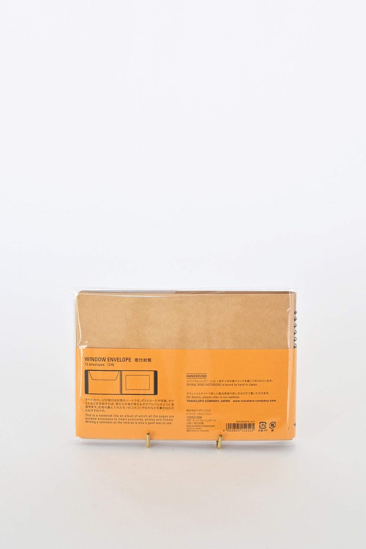 B6 Window Envelope Notebook by Traveler’s Company at Abacus Row ...