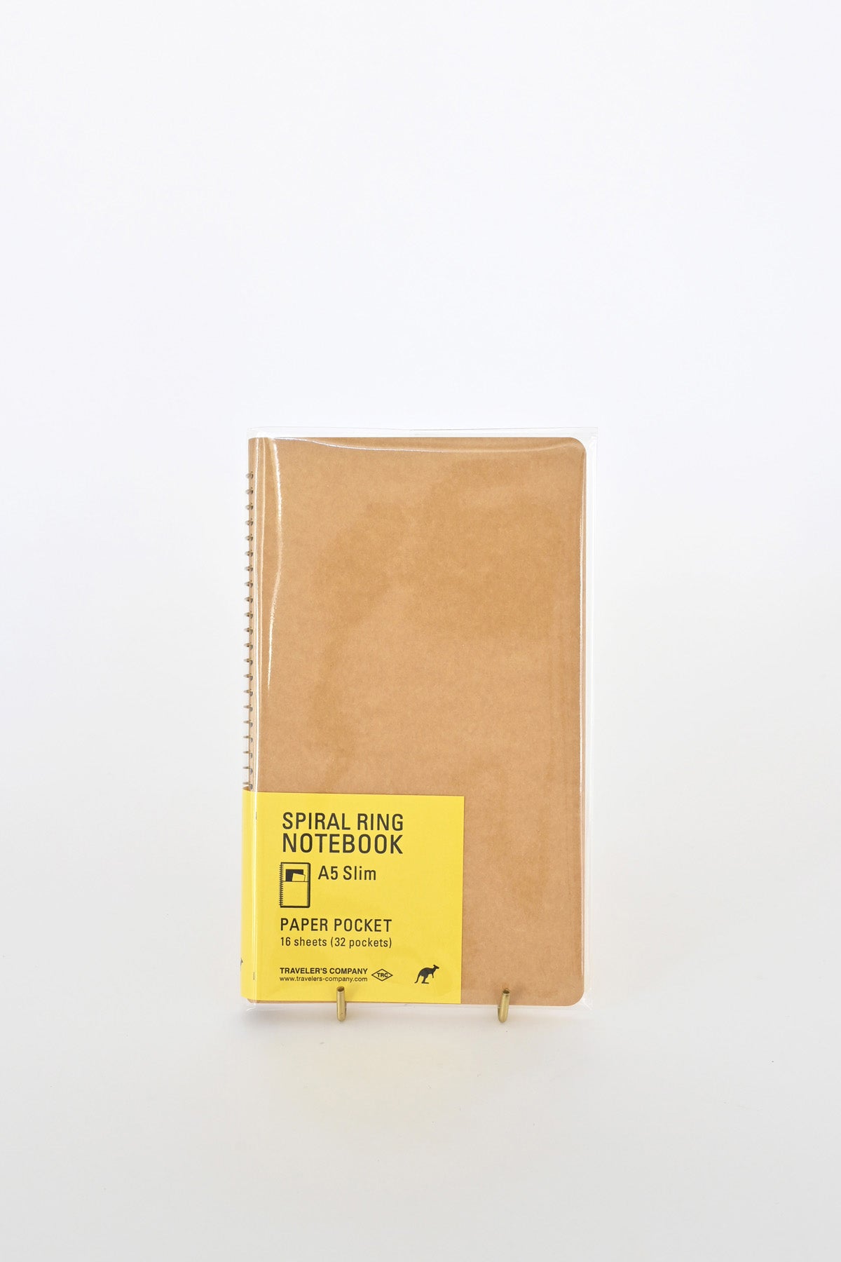 A5 Slim Paper Pocket Notebook Front by Traveler’s Company at Abacus Row