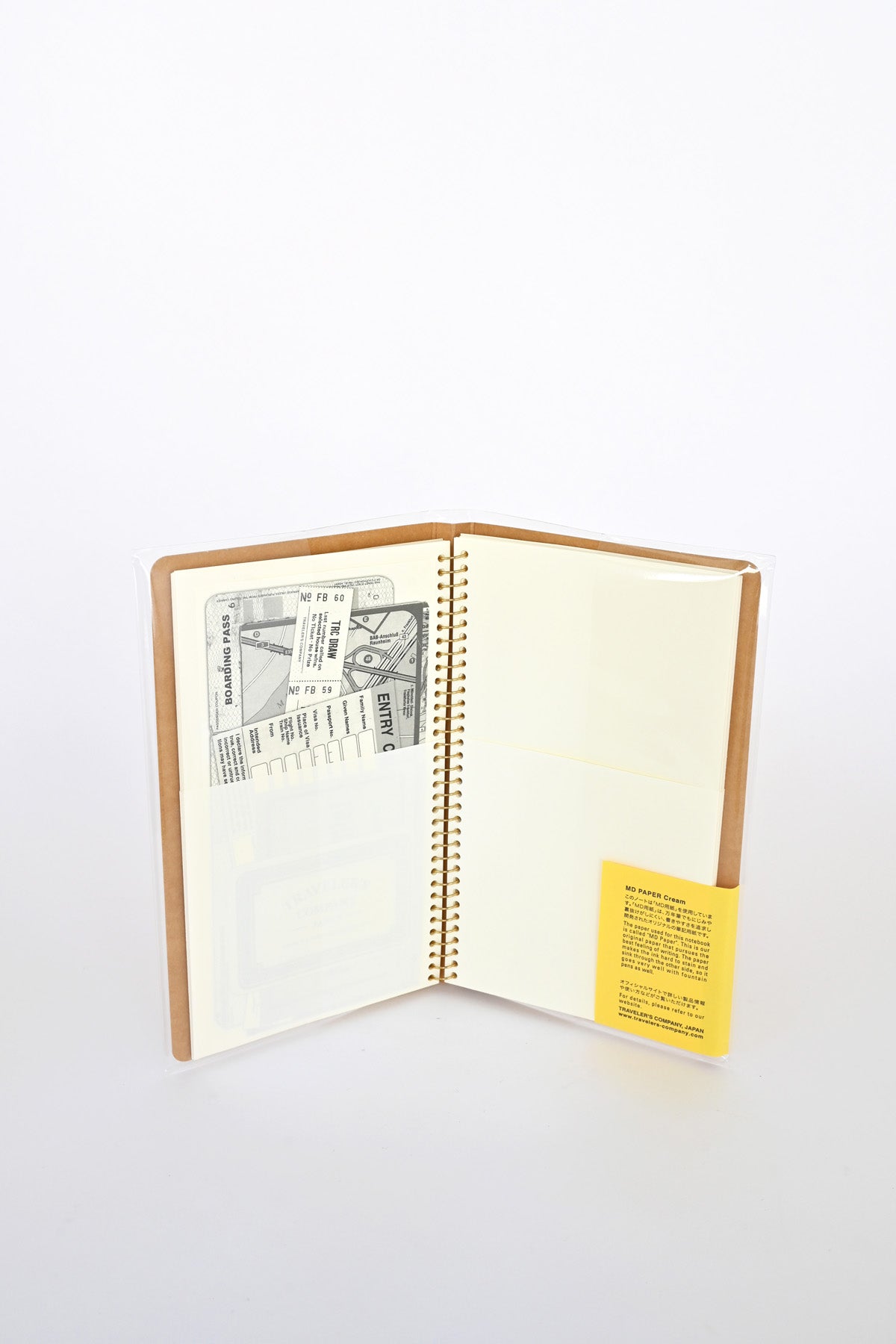 A5 Slim Paper Pocket Notebook Interior by Traveler’s Company at Abacus Row