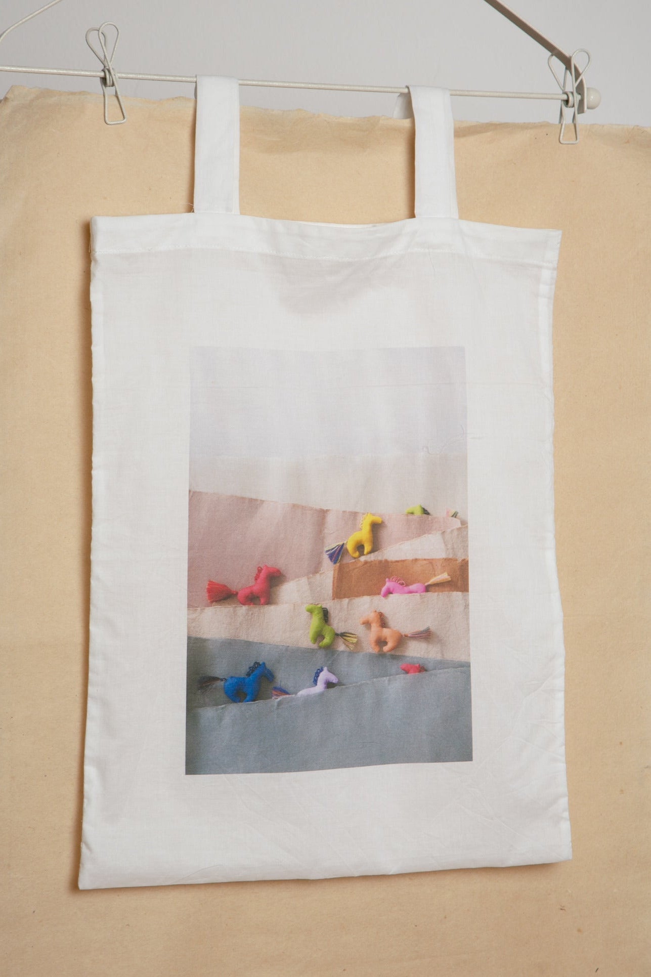 Wind-Swept Horse Tote Bag by Kaarem at Abacus Row