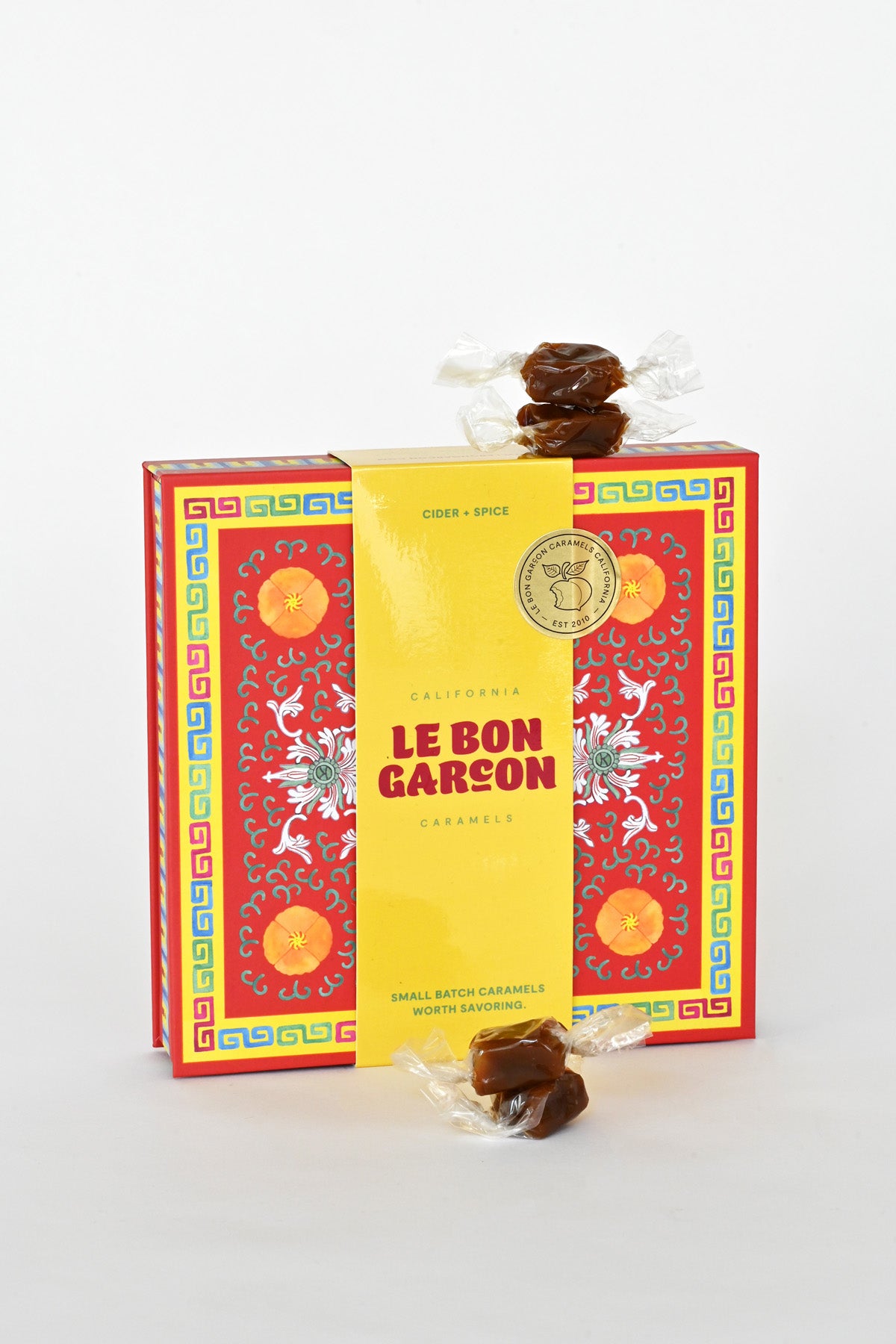 Le Bon Garcon Cider and Spice Caramels at Abacus Row Handmade Jewelry