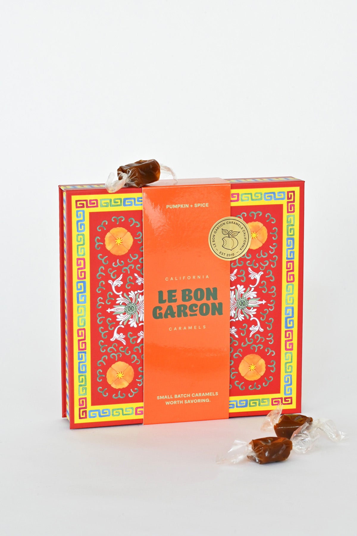 Le Bon Garcon Pumpkin and Spice Caramels at Abacus Row Handmade Jewelry