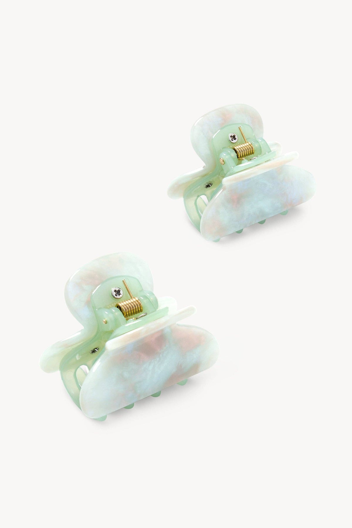 Astral Mint Twin Heirloom Claws by Machete at Abacus Row Jewelry