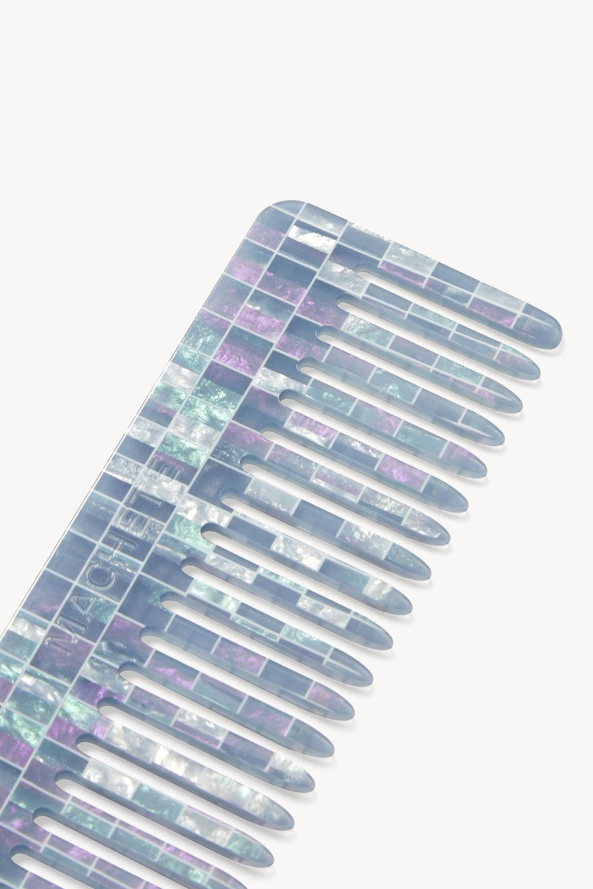 Detail of the Marine Shell Checker No.2 Comb by Machete at Abacus Row
