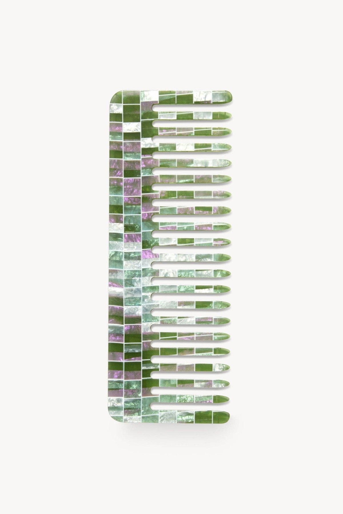 Vert Shell Checker No.2 Comb by Machete at Abacus Row
