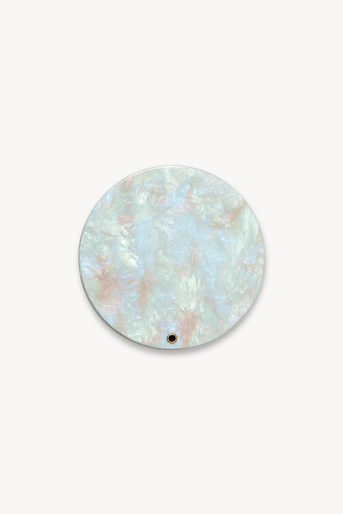 Closed Astral Mint Circle Mirror by Machete at Abacus Row