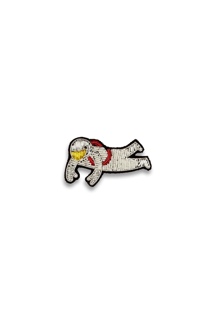 Cosmonaut Brooch by Macon et Lesquoy at Abacus Row Jewelry