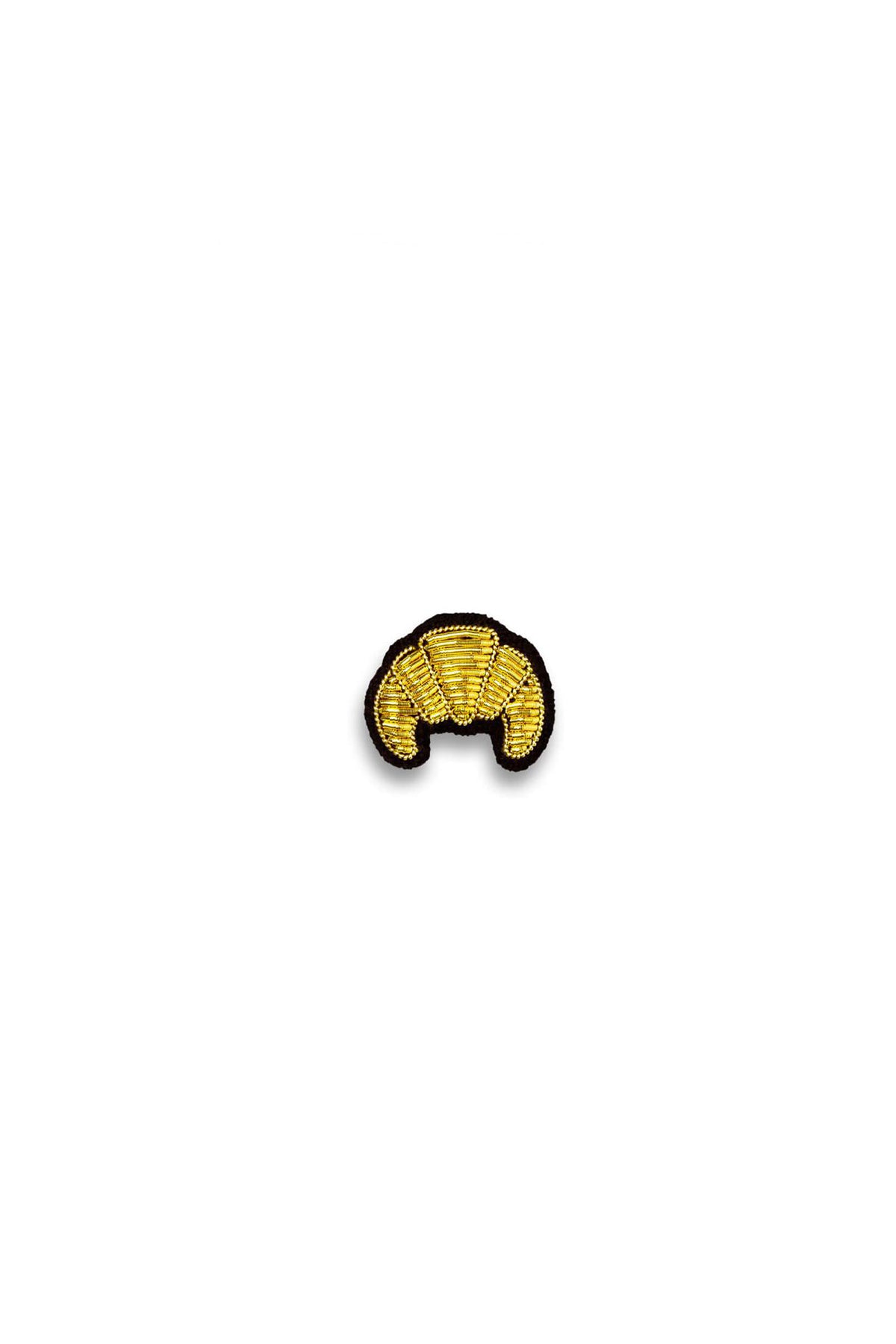 French Croissant Brooch by Macon et Lesquoy at Abacus Row Handmade Jewelry