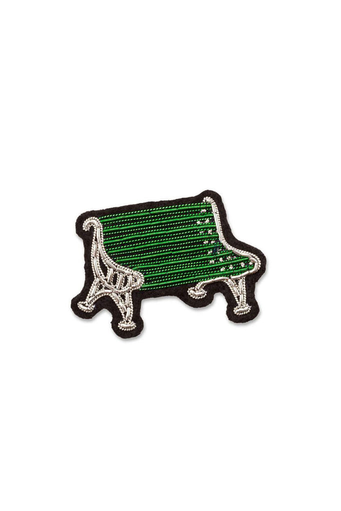 Park Bench Brooch by Macon et Lesquoy at Abacus Row Hnadmade Jewelry