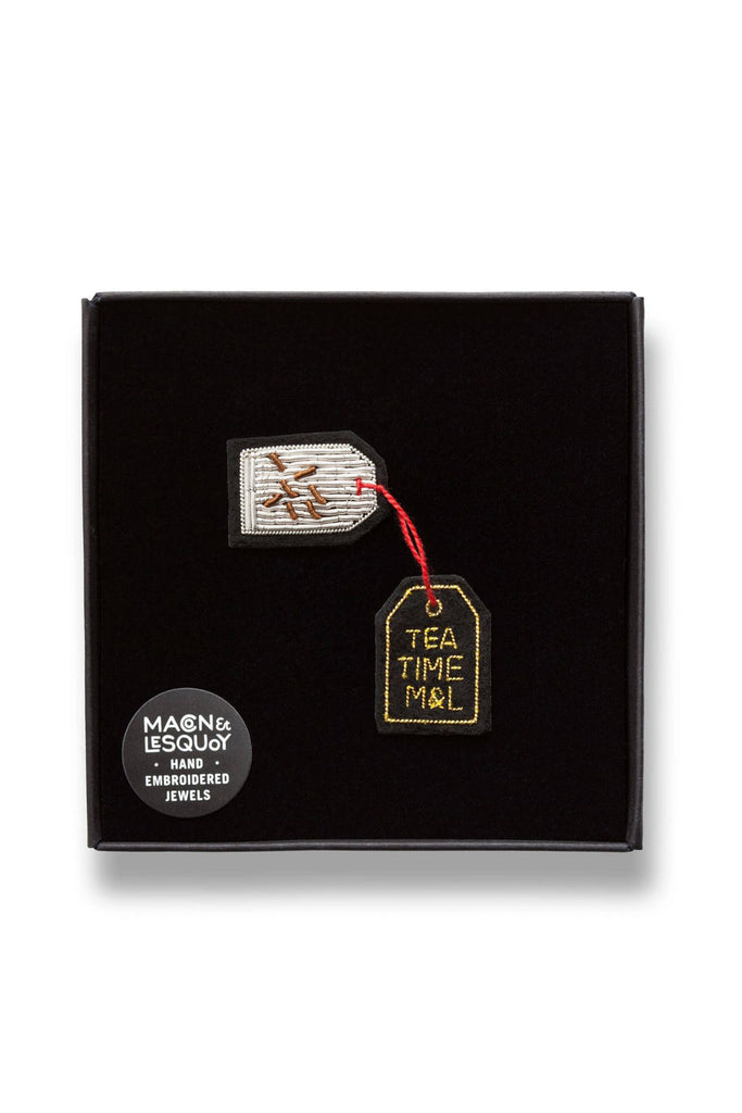 Sachet of Tea Brooch