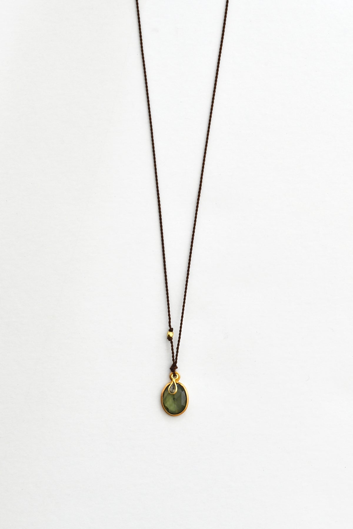 Sapphire and Diamond Necklace by Margaret Solow at Abacus Row