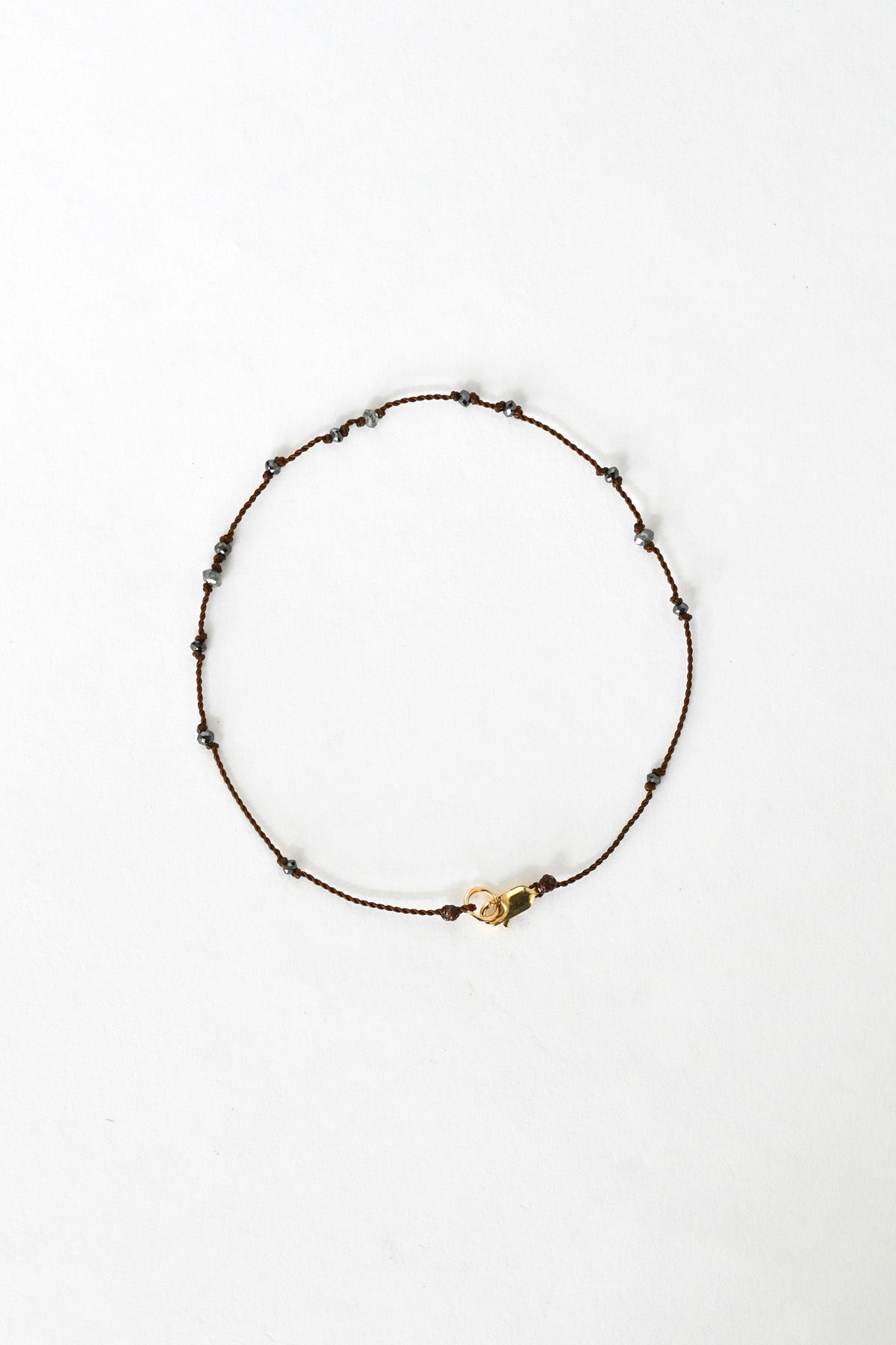 Rondelle Diamonds Bracelet by Margaret Solow at Abacus Row Handmade Jewelry