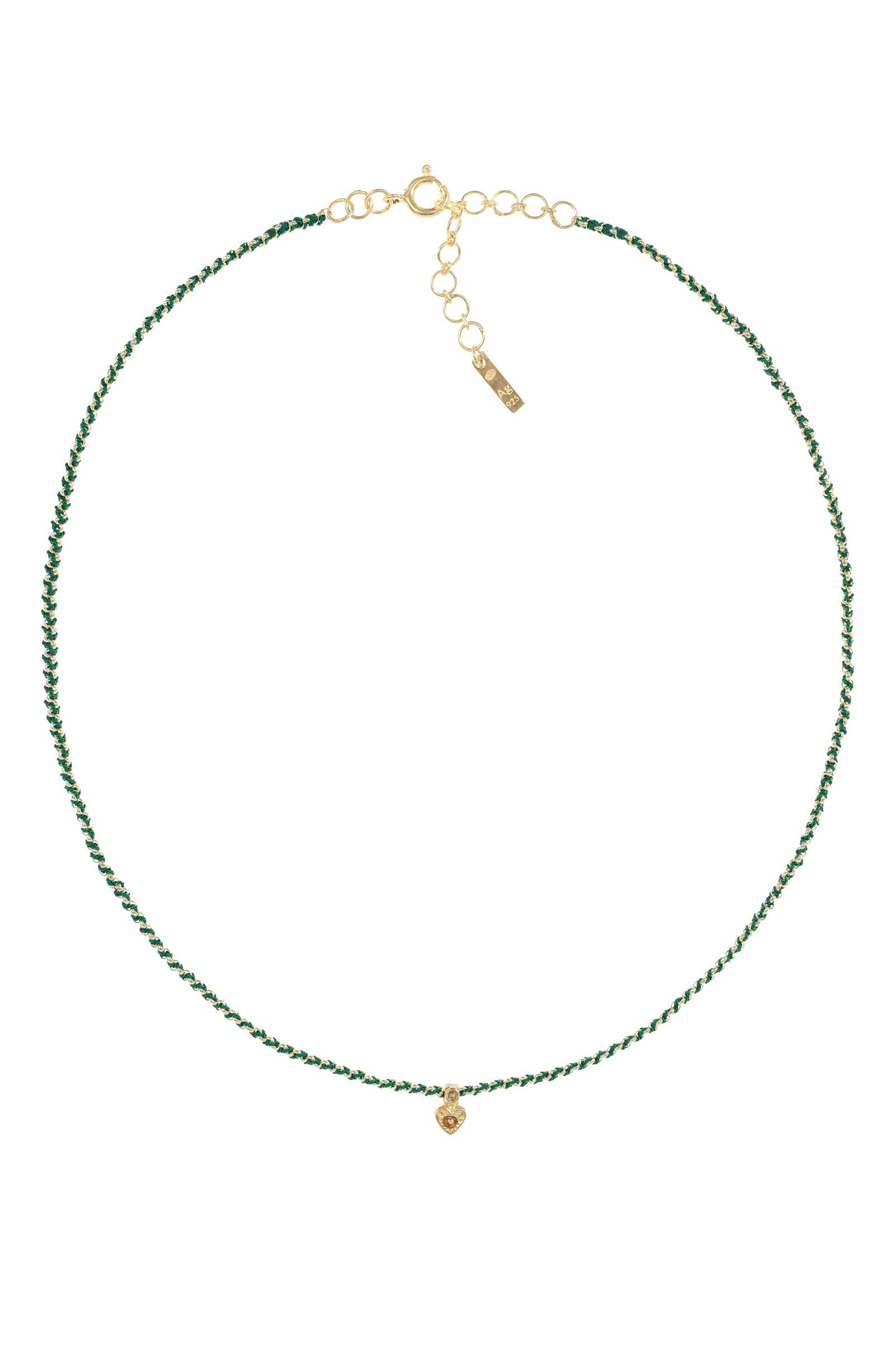 No.900 Green Necklace by Marie Laure Chamorel at Abacus Row Handmade Jewelry