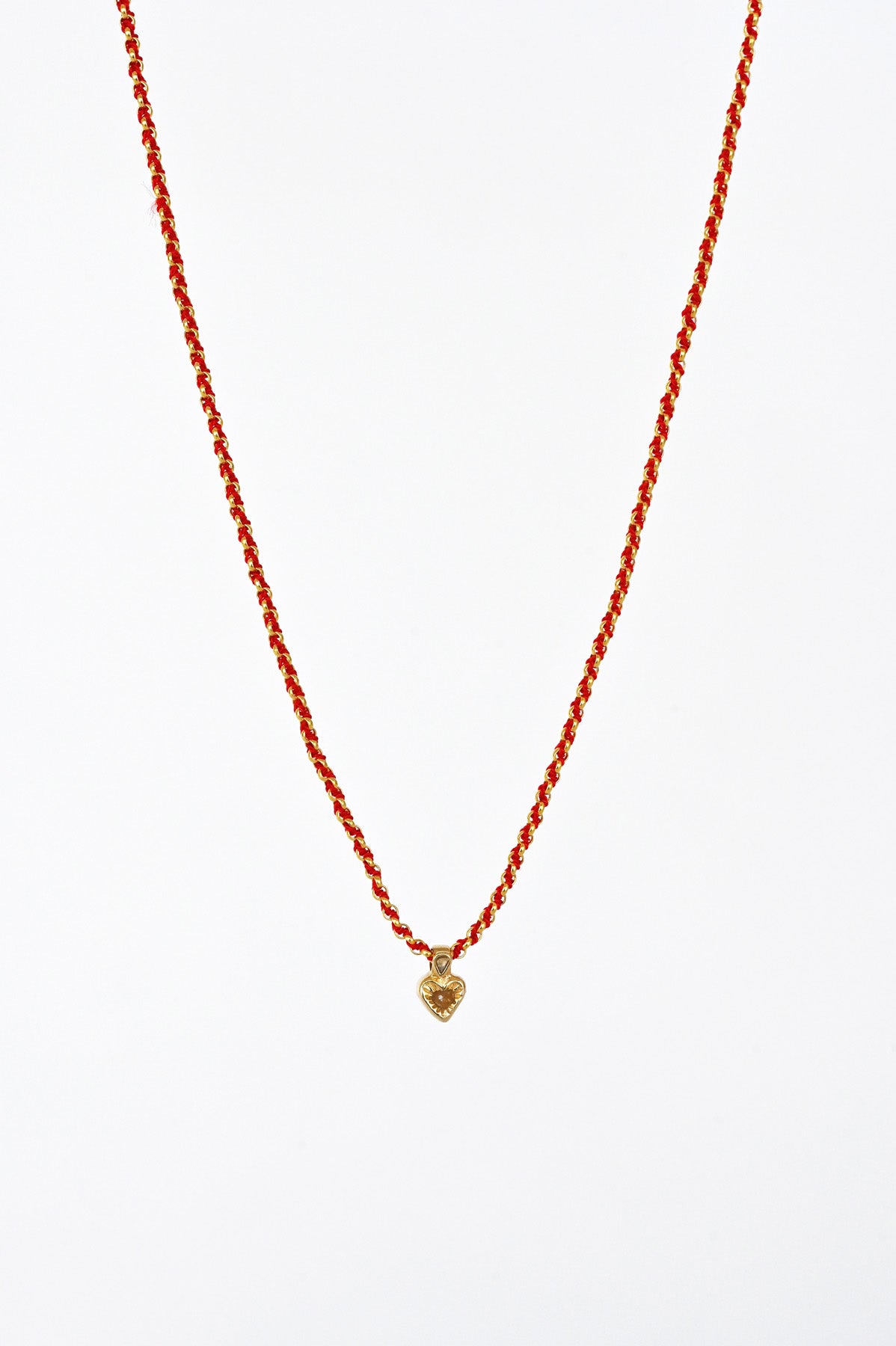 No.900 Red Necklace by Marie Laure Chamorel at Abacus Row Handmade Jewelry