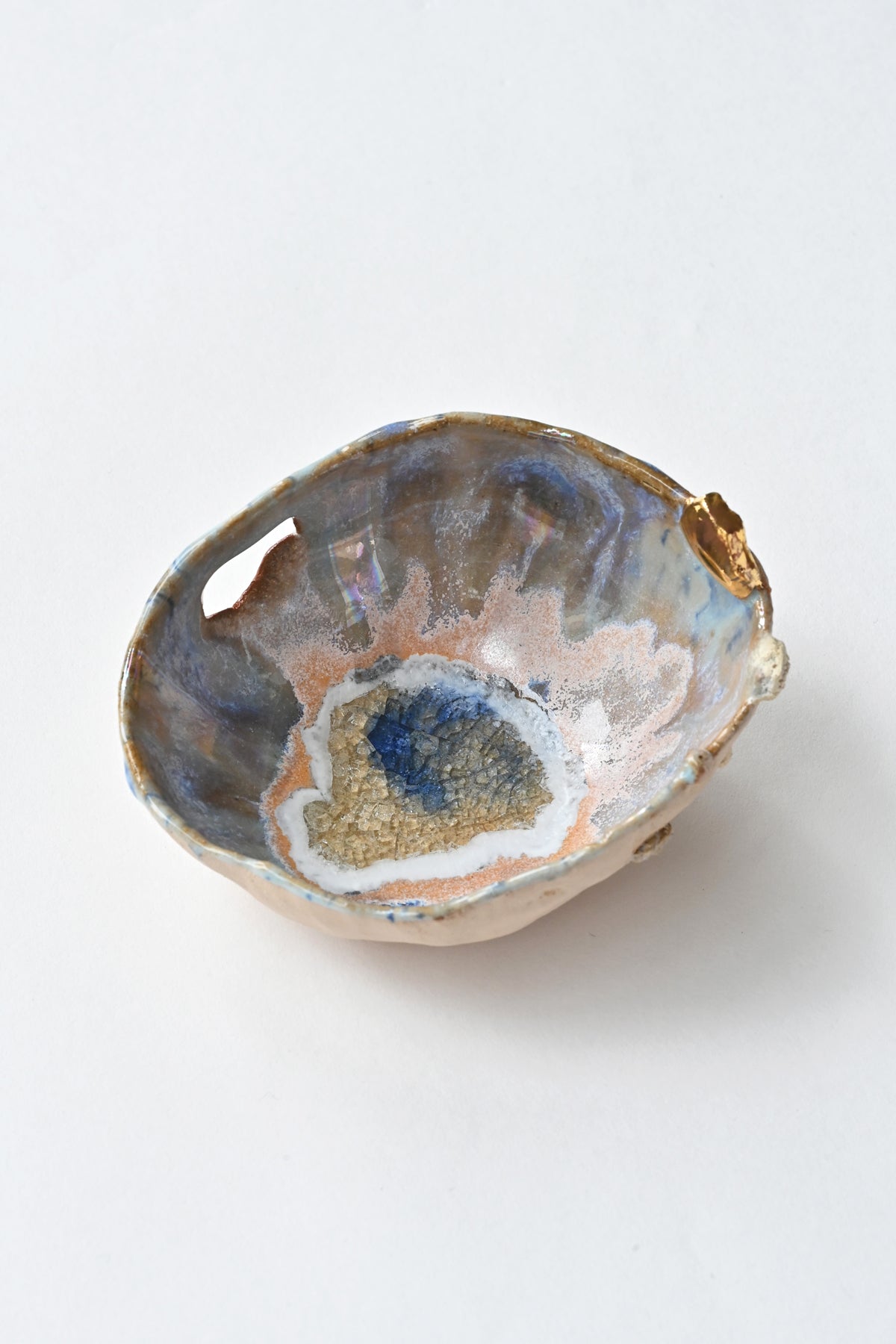 Mini Iceland Shell by Minh Singer at Abacus Row Handmade Jewelry