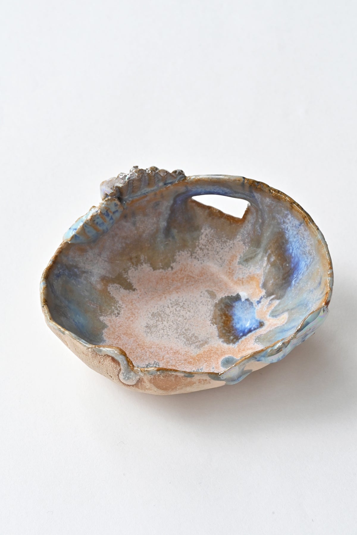 Mini Iceland Shell by Minh Singer at Abacus Row Handmade Jewelry