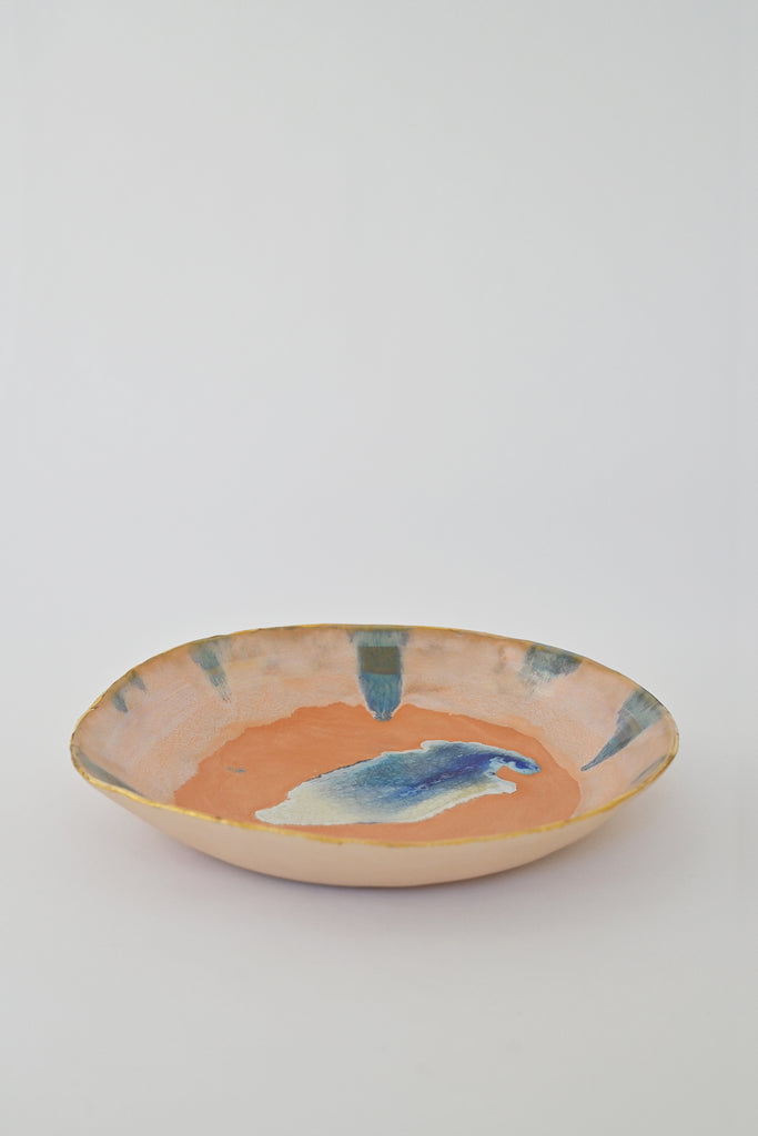 Extra Large Tangerine Dream Iceland Bowl Minh Singer at Abacus Row Handmade Jewelry