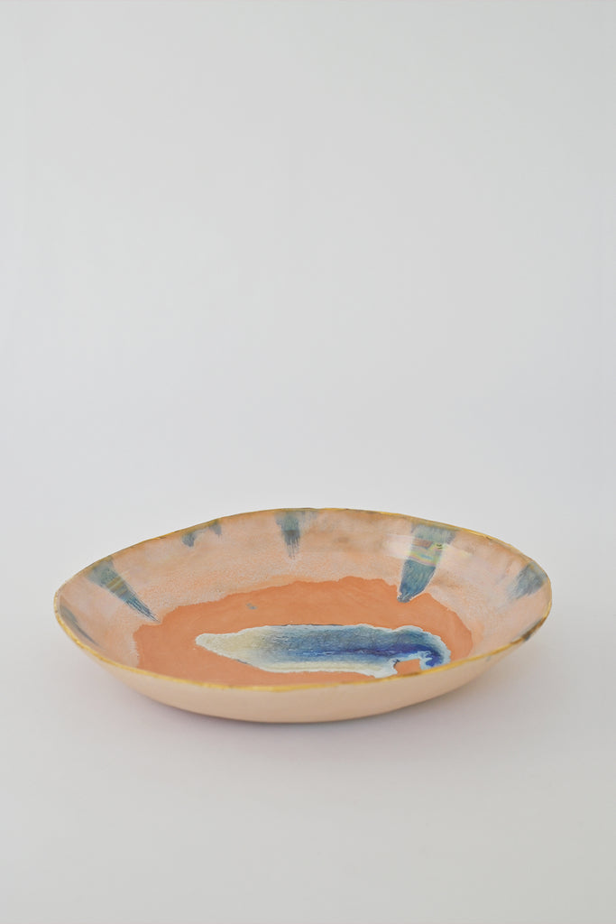Extra Large Tangerine Dream Iceland Bowl Minh Singer at Abacus Row Handmade Jewelry
