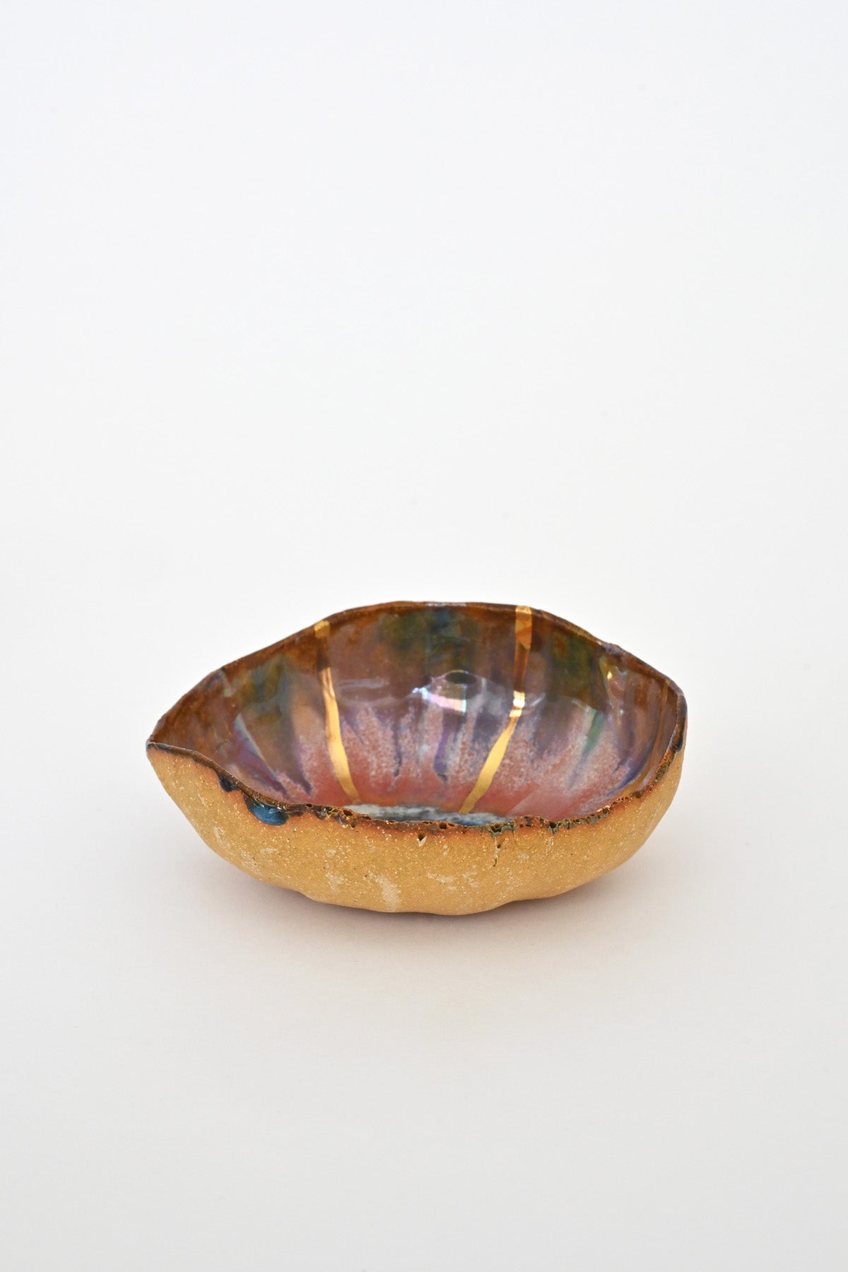 Iceland Pink Aurora Extra Small Dish by Minh Singer at Abacus Row Handmade Jewelry