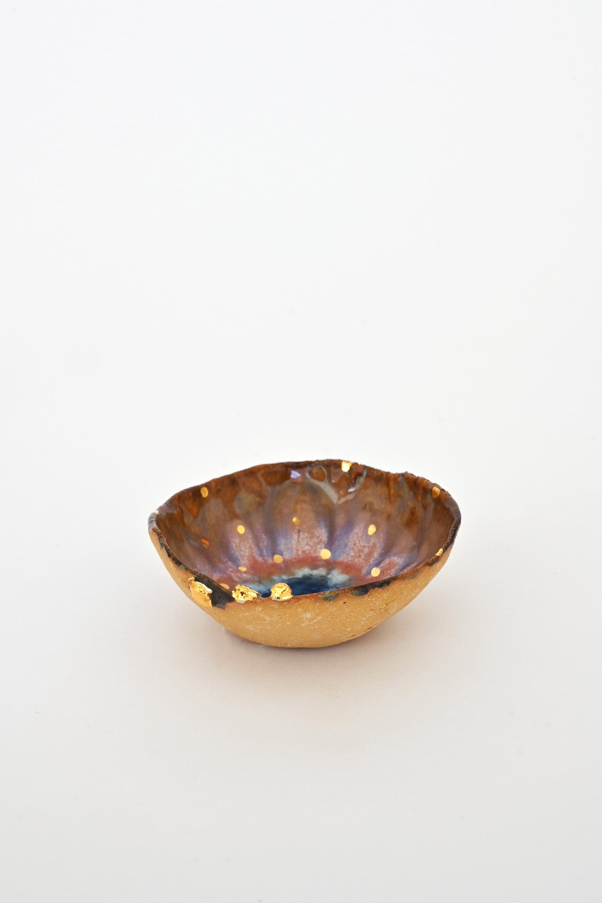 Iceland Pink Aurora Mini Dish by Minh Singer at Abacus Row Handmade Jewelry