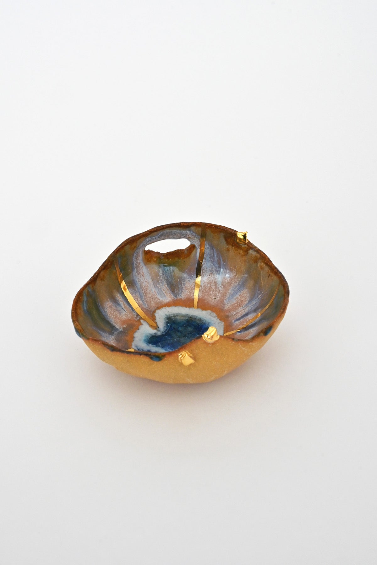 Iceland Blue Lagoon Extra Small Dish by Minh Singer at Abacus Row Handmade Jewelry