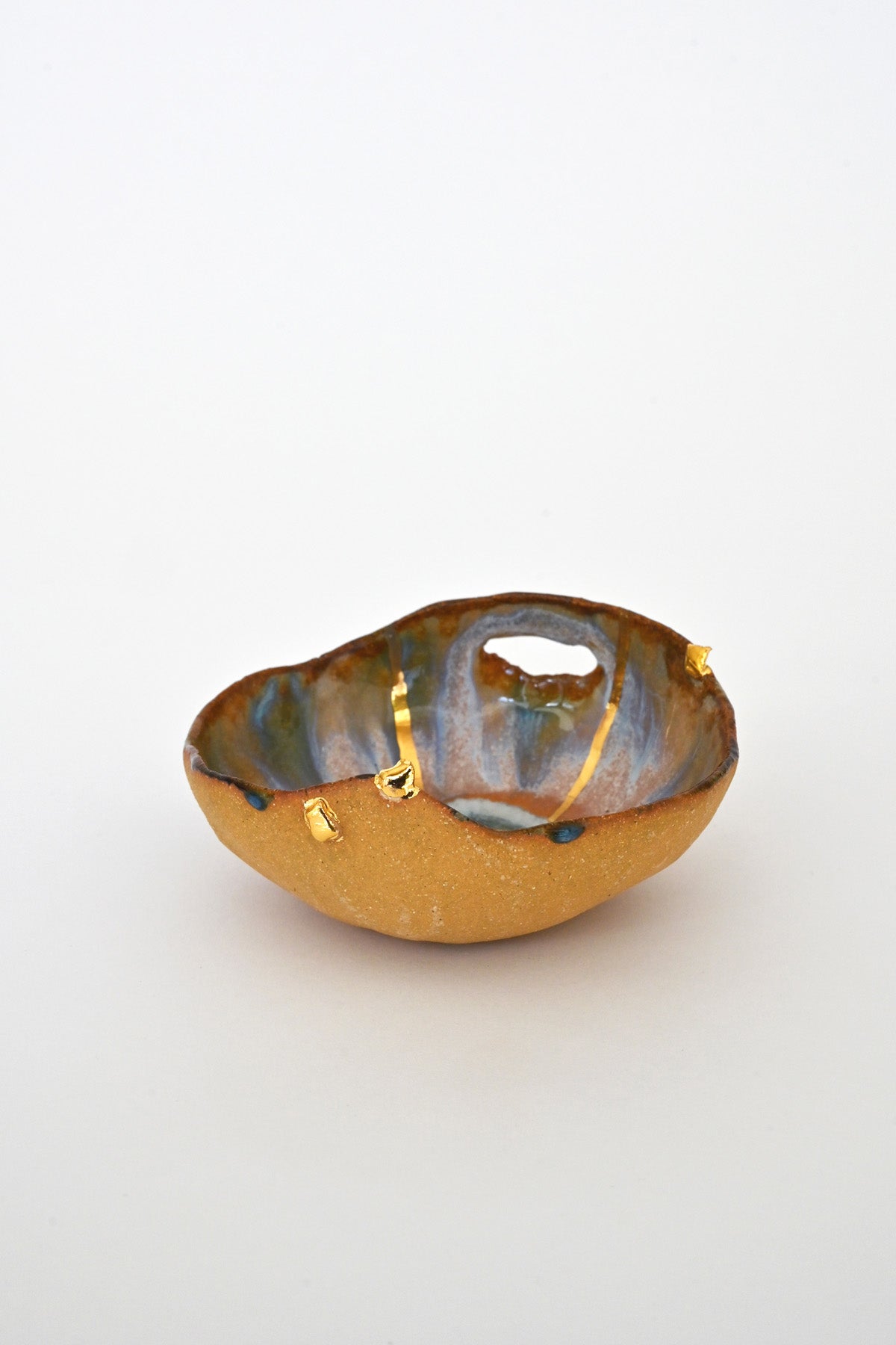 Iceland Blue Lagoon Extra Small Dish by Minh Singer at Abacus Row Handmade Jewelry