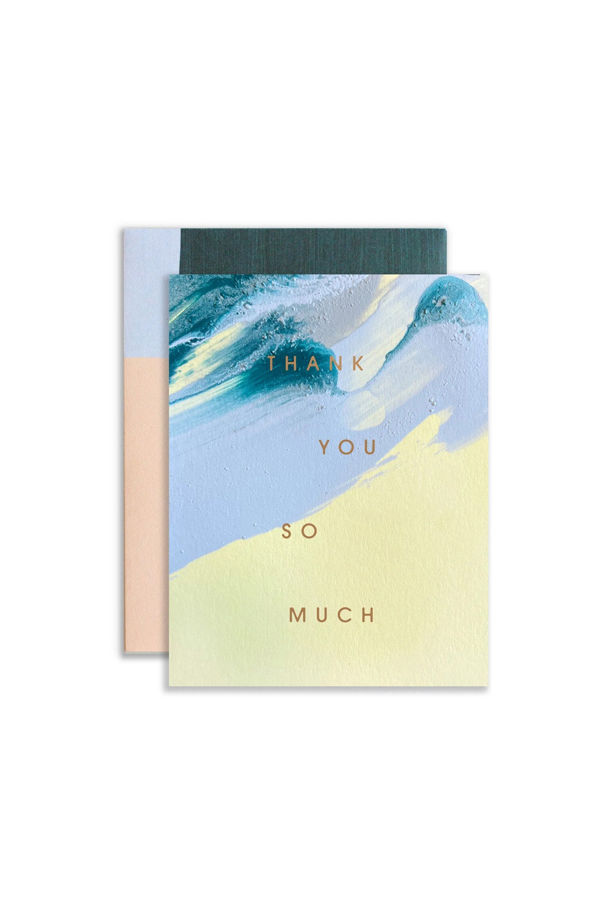 Amalfi Thank You Card by Moglea at Abacus Row Handmade Jewelry