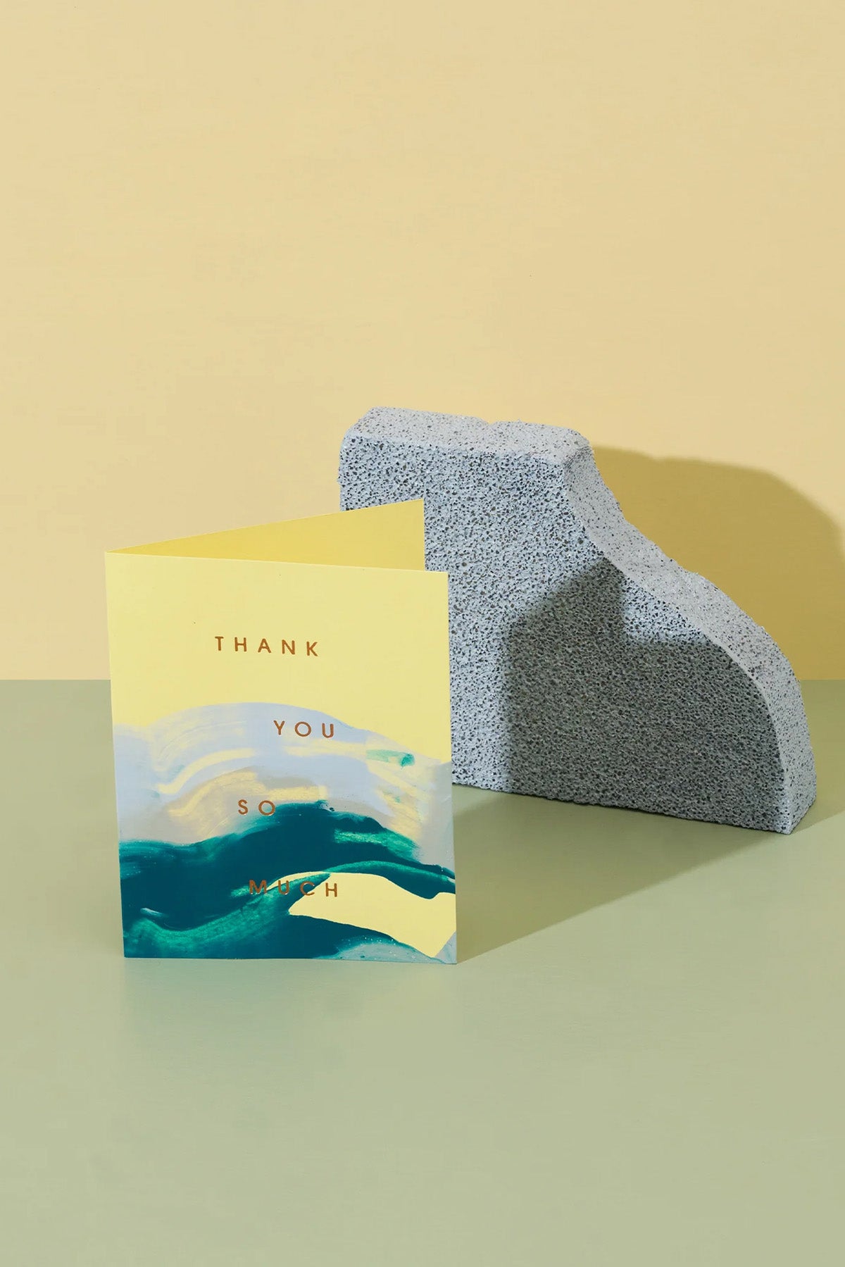 Amalfi Thank You Card by Moglea at Abacus Row Handmade Jewelry