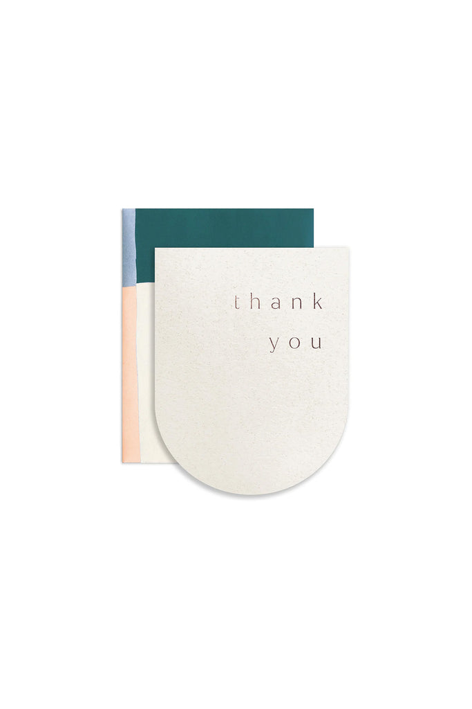 Castle Thank You Card by Moglea at Abacus Row Handmade Jewelry